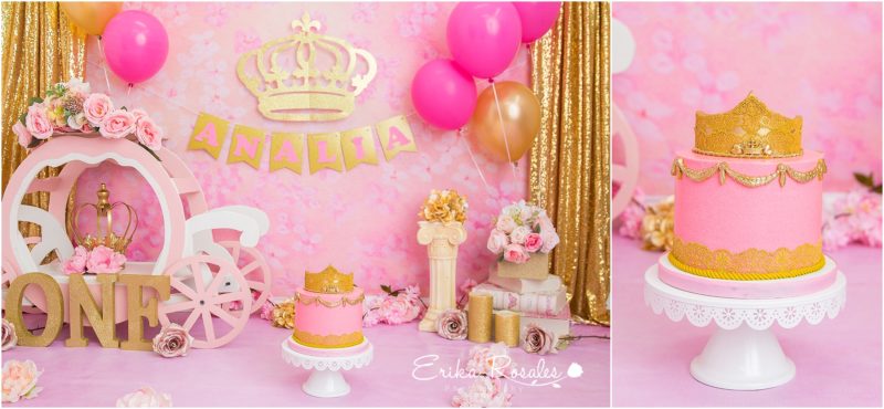 Smash Cake Princess theme – Baby Photographer The Bronx Studio - Erika ...