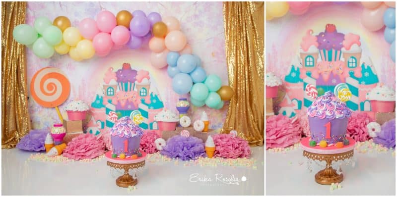Knock knock piñata cake,frozen piñata,Elsa theme,smash cake,piñata cake ,brownies,frozen cake, Food & Drinks, Homemade Bakes on Carousell